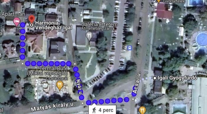 Ferienwohnung Harmonia Vendeghaz 100 Meterre Az Igali Gyogyfuerdotol Exterior foto